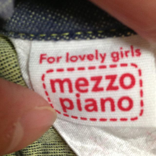 mezzo piano(メゾピアノ)の100 メゾピアノ スカート キッズ/ベビー/マタニティのキッズ服女の子用(90cm~)(その他)の商品写真
