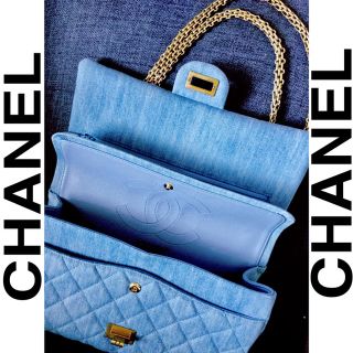 シャネル(CHANEL)の♡CHANEL デニム チェーンショルダー バック♡(ショルダーバッグ)