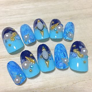 売り切りsale✨夏ネイル♡海ネイル