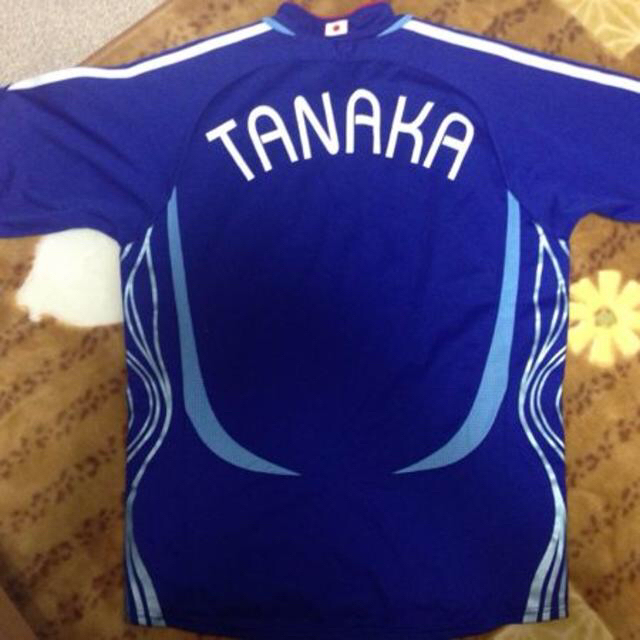 サッカー日本代表ユニフォームレプリカ名前入り Tanaka 背番号無美品の通販 By とむこむ S Shop ラクマ