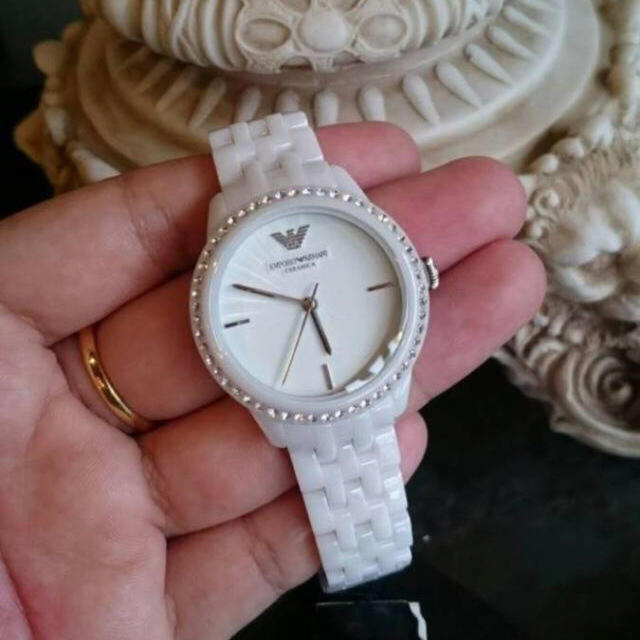 Emporio Armani(エンポリオアルマーニ)のアルマーニ♡時計 レディースのファッション小物(腕時計)の商品写真