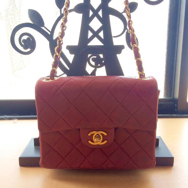 CHANEL vintage ラムスキン ポシェット