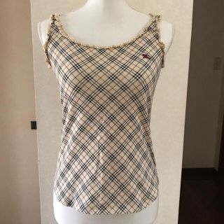 バーバリー(BURBERRY)のバーバリーブルーレーベル タンクトップ(タンクトップ)