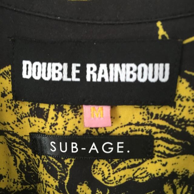 JOHN LAWRENCE SULLIVAN(ジョンローレンスサリバン)のSUB-AGE×DOUBLE RAINBOUU 17ss アロハシャツ M メンズのトップス(シャツ)の商品写真