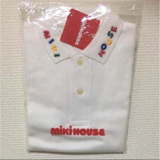 ミキハウス(mikihouse)の専用！新品未使用タグ付き！ミキハウス☆半袖シャツ 襟刺繍 フォーマルにも (Ｔシャツ)