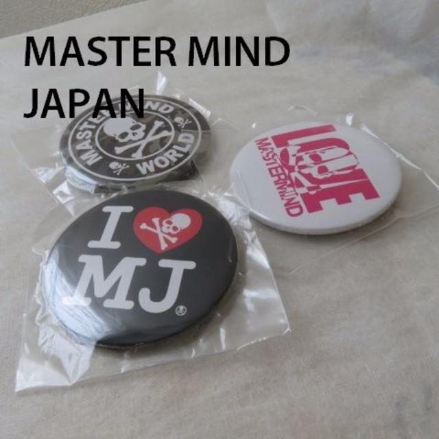 mastermind JAPAN(マスターマインドジャパン)の新品非売品　MASTER MIND JAPAN マスターマインド　缶バッチ メンズのファッション小物(その他)の商品写真