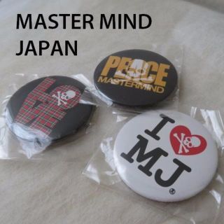 マスターマインドジャパン(mastermind JAPAN)の新品非売品　MASTER MIND JAPAN マスターマインド 　缶バッチ(その他)