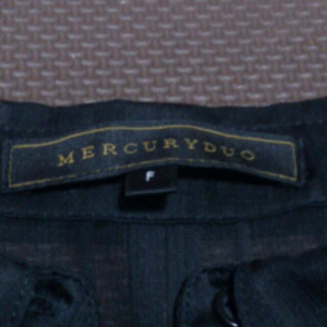 MERCURYDUO(マーキュリーデュオ)のレースシフォンブラウス レディースのトップス(シャツ/ブラウス(半袖/袖なし))の商品写真