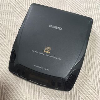 カシオ(CASIO)のCASIO ポータブル CDプレイヤー(ポータブルプレーヤー)