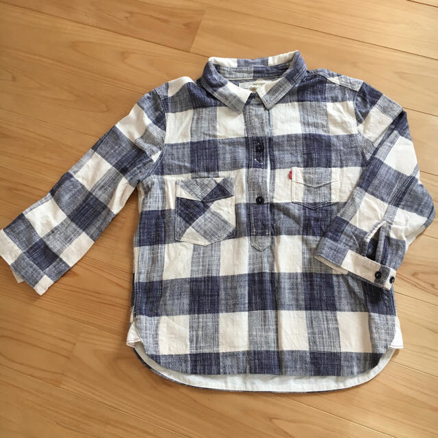 Levi's(リーバイス)のmiyunaさま専用☆Levi's  7分袖チェックシャツ レディースのトップス(シャツ/ブラウス(長袖/七分))の商品写真