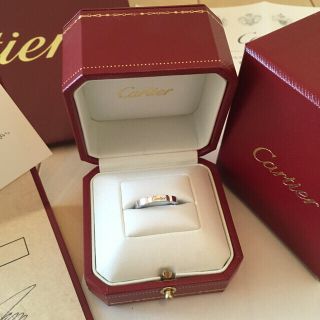 カルティエ(Cartier)の☆あいす☆4227様専用💗  カルティエリング&ジミーチュウスニーカー(リング(指輪))