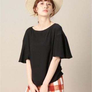 ビューティアンドユースユナイテッドアローズ(BEAUTY&YOUTH UNITED ARROWS)のミッキー様専用✳︎BY バックサテンフレアスリーブブラウス(シャツ/ブラウス(半袖/袖なし))