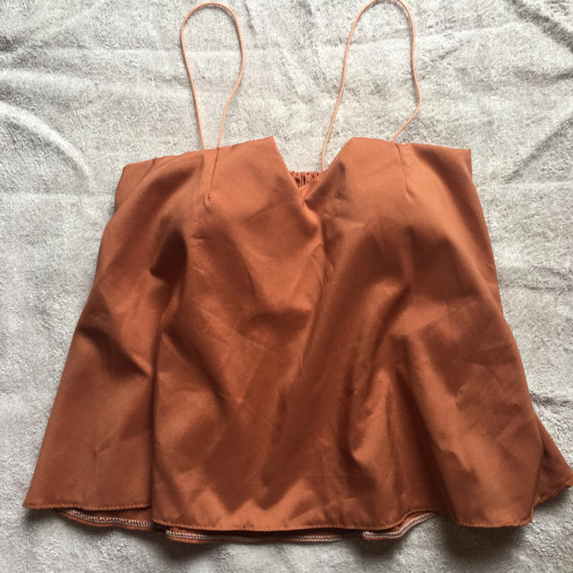 ZARA(ザラ)のカップ付き キャミソール レディースのトップス(キャミソール)の商品写真