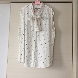 ユニクロ(UNIQLO)のユニクロ ノースリーブシャツ(シャツ/ブラウス(半袖/袖なし))