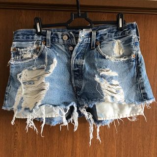 リーバイス(Levi's)の古着 デニムショーパン(ショートパンツ)