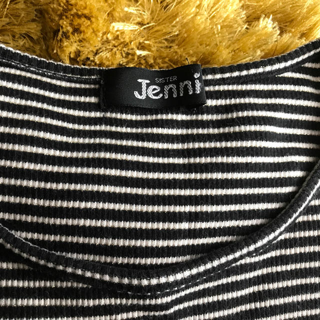 JENNI(ジェニィ)のJENNI★ボーダーカットソー★150 キッズ/ベビー/マタニティのキッズ服女の子用(90cm~)(Tシャツ/カットソー)の商品写真