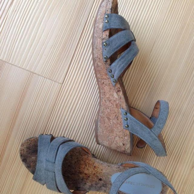 ORiental TRaffic(オリエンタルトラフィック)のグレーサンダル ゆっチャン様 レディースの靴/シューズ(サンダル)の商品写真