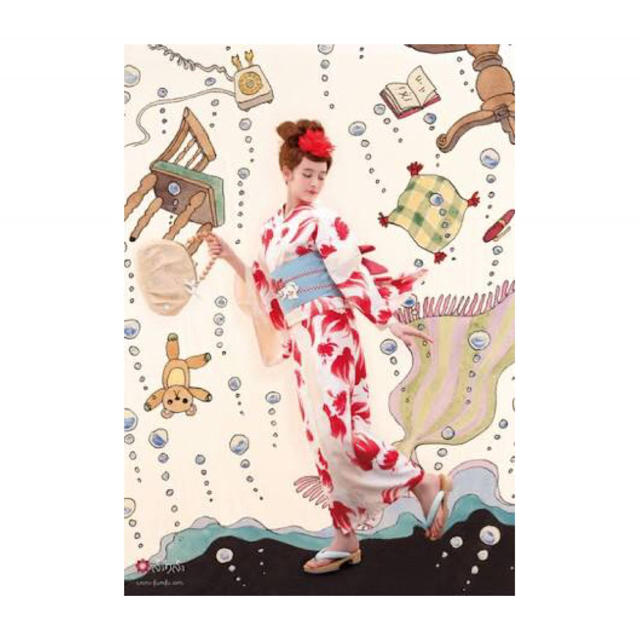 ふりふ - ふりふ 金魚モチーフ浴衣の通販 by fujiko's shop｜フリフならラクマ