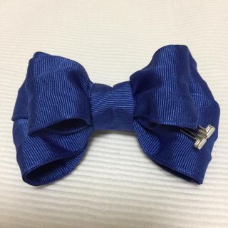 ランバンオンブルー(LANVIN en Bleu)のLANVIN en Bleu  ワイヤーリボンバレッタ(バレッタ/ヘアクリップ)