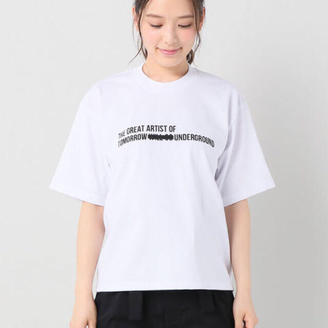 JOURNAL STANDARD(ジャーナルスタンダード)の【CLANE/クラネ】OVER LINE Tシャツ レディースのトップス(Tシャツ(半袖/袖なし))の商品写真