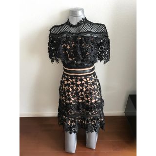 美品✨セルフポートレイト✨ドレス　レース　ワンピース　UK10