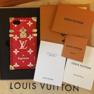 ルイヴィトン(LOUIS VUITTON)の大幅値下げ シュプリーム ルイヴィトン iphone7 (iPhoneケース)