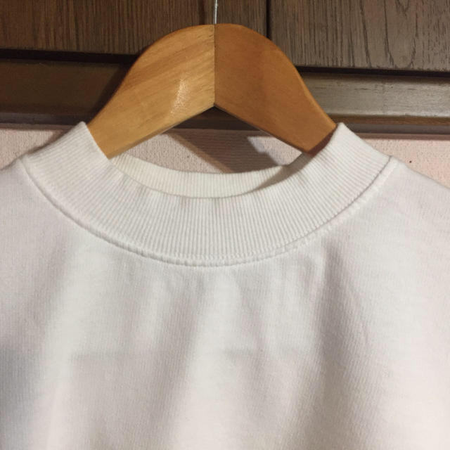 Crisp(クリスプ)のハイネックショート丈T レディースのトップス(Tシャツ(半袖/袖なし))の商品写真