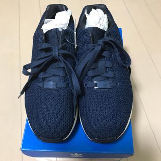 アディダス(adidas)のadidas ZX FLUX ネイビースニーカー 23.0(スニーカー)