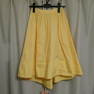 ナチュラルビューティーベーシック(NATURAL BEAUTY BASIC)のベルテッドカラースカート(ひざ丈スカート)