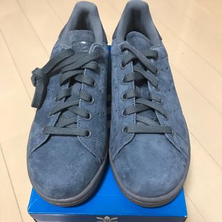 アディダス(adidas)のmi_19様専用）STAN SMITH ブルーグレー バックスキン 23.0cm(スニーカー)