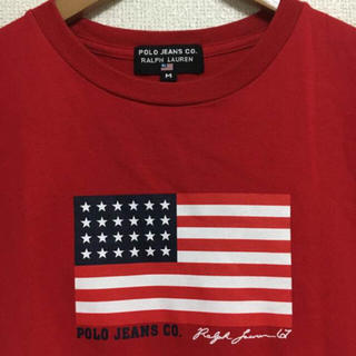 ポロラルフローレン(POLO RALPH LAUREN)のPOLO RALPH LAUREN 星条旗 プリントTシャツ M(Tシャツ(半袖/袖なし))