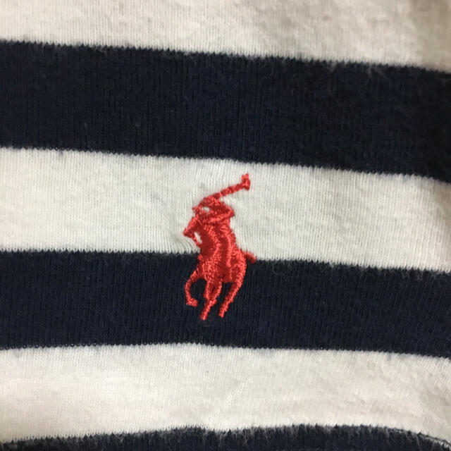 Ralph Lauren(ラルフローレン)の90s RALPH LAUREN【ラルフローレン】ワンポイントボーダーTシャツ！ メンズのトップス(Tシャツ/カットソー(半袖/袖なし))の商品写真