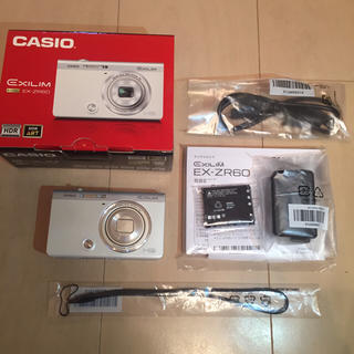 カシオ(CASIO)の沙彩さま専用 CASIO EX-ZR60自撮りデジタルカメラ(コンパクトデジタルカメラ)