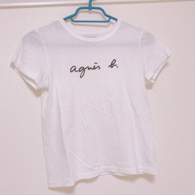 agnes b. ロゴTシャツ