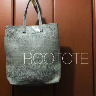 ルートート(ROOTOTE)のルートート エナメル クロコダイル 型押し トートバック(トートバッグ)