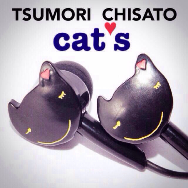 TSUMORI CHISATO(ツモリチサト)のCat's♡イヤホン スマホ/家電/カメラのスマホアクセサリー(ストラップ/イヤホンジャック)の商品写真