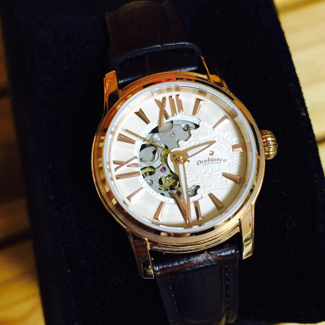 オロビアンコ タイムオラ オラクラシカ 腕時計 ピンクゴールド OR-0048N | フリマアプリ ラクマ