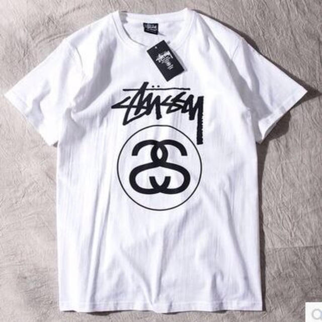 STUSSY(ステューシー)の#韓国#オルチャン＿STUSSY・Tシャツ＿ レディースのトップス(Tシャツ(半袖/袖なし))の商品写真