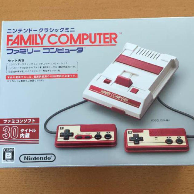 任天堂(ニンテンドウ)の任天堂ファミリーコンピュータミニ エンタメ/ホビーのゲームソフト/ゲーム機本体(家庭用ゲーム機本体)の商品写真