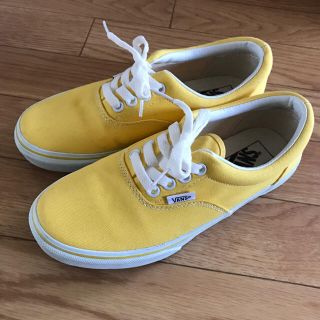 ヴァンズ(VANS)の【harun624様専用】VANS イエロースニーカー(スニーカー)