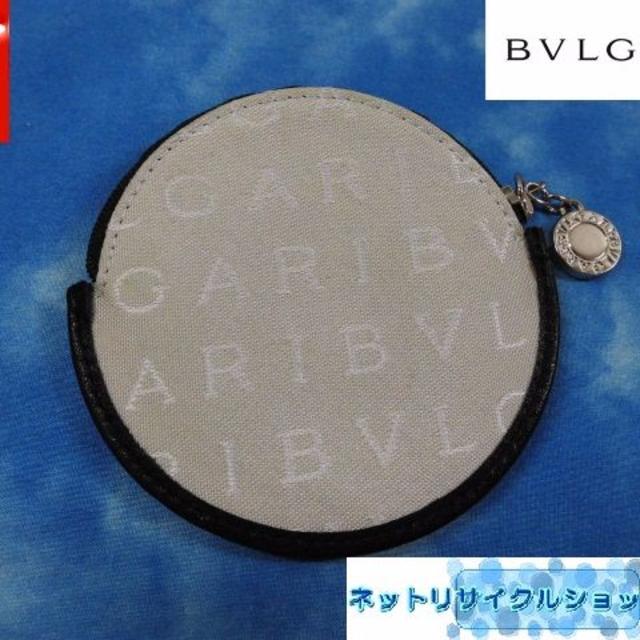 BVLGARI(ブルガリ)の質屋■鑑定済 ブルガリ コインケース ロゴマニア ベージュ 未使用品 レディースのファッション小物(コインケース)の商品写真