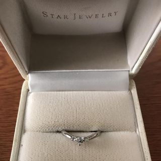 スタージュエリー(STAR JEWELRY)のスタージュエリーpt950ダイヤリング(リング(指輪))