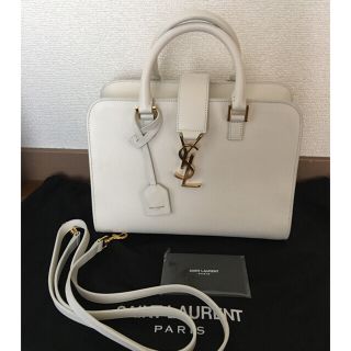 サンローラン(Saint Laurent)のSAINT LAURENT  CABAS  ストラップ付き2wayバッグ(ショルダーバッグ)