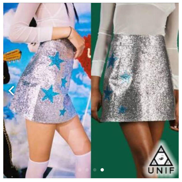 UNIF(ユニフ)のUNIF COMET SKIRT レディースのスカート(ミニスカート)の商品写真