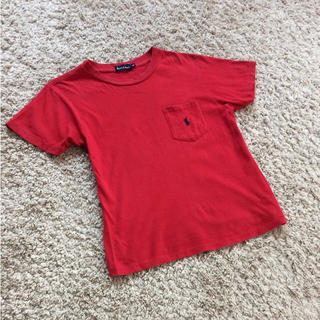 ラルフローレン(Ralph Lauren)のラルフローレン 120 Tシャツ 赤(Tシャツ/カットソー)