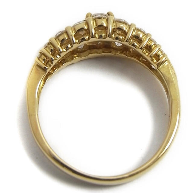 60万円 K18 ダイヤ 1.00ct リング メンズのアクセサリー(リング(指輪))の商品写真