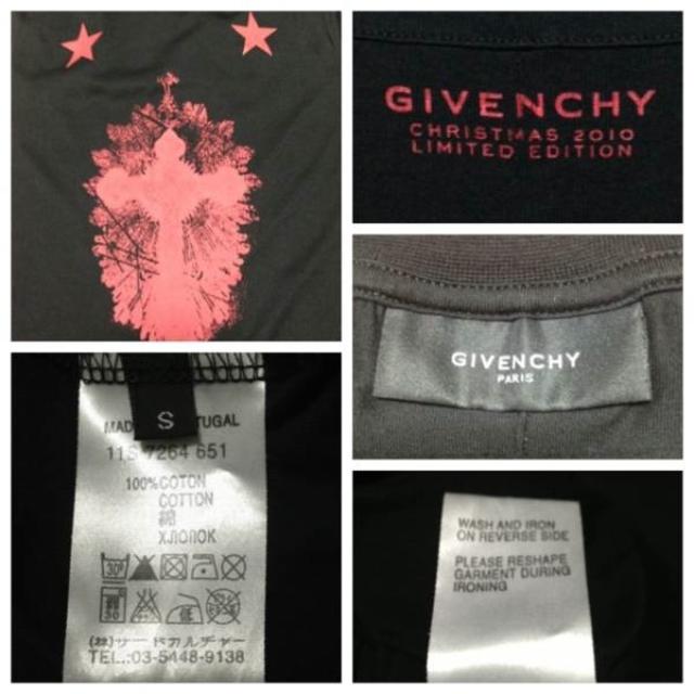 GIVENCHY(ジバンシィ)のデザイナー着 本物10AW GIVENCHY ジバンシィ スターカットソー メンズのトップス(Tシャツ/カットソー(半袖/袖なし))の商品写真