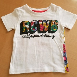 ロデオクラウンズワイドボウル(RODEO CROWNS WIDE BOWL)のロデオ　Tシャツ　XS(Tシャツ/カットソー)