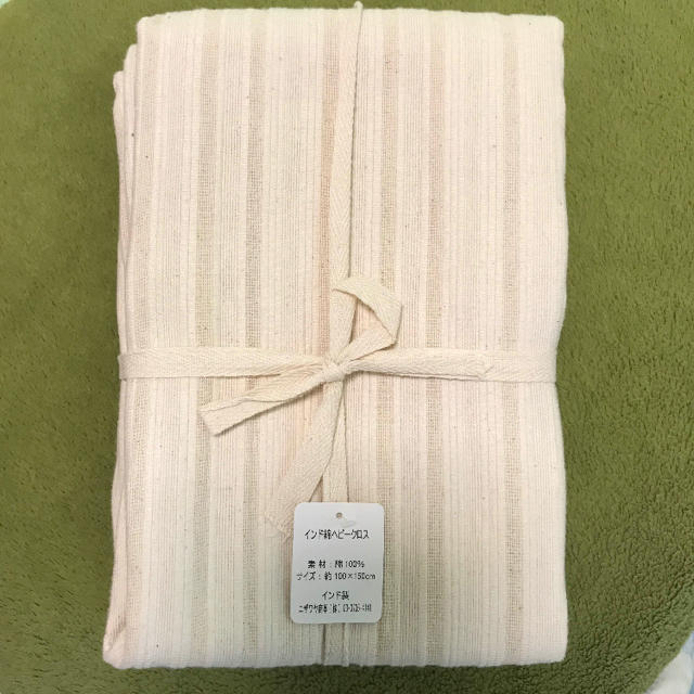 新品  インド綿ヘビークロス キャンパス生地 ハンドメイドの素材/材料(生地/糸)の商品写真