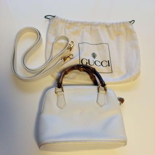 グッチ(Gucci)のGucci ミニバンブーハンドバッグ(ハンドバッグ)